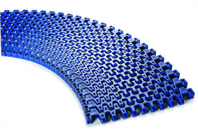Bandes modulaires courbes